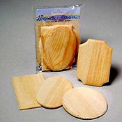 Woodcraft - Unfinished Plaques
