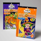 Halloween Preschool Learning Sticker Book