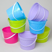 Easter Buckets with Decals
