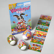 Easter Egg Shrink Wrap Decoration