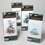 Christmas Cello Cookie Tray Bags