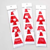 Mini Santa Hat Ornaments