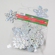Laser Snowflake Cutouts