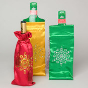 Satin Wine Bags