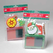 Christmas Stamper/Ink Pad Sets