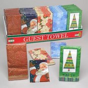 Guest Christmas Towels Printed Paper