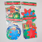 Christmas Paper Cutouts 12 Pack