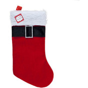 Organza Christmas Stocking With Tassel 18 Inch