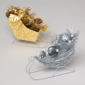 Sleigh Table Decor  - 4 Assorted