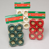 Christmas Napkin Rings 6 Pack