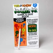Invisible Ink Game and Quiz Book