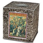 Wild West Tissue Box Cover