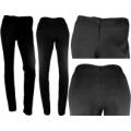 Ladies/Juniors Tapered Ankle Pants - Black