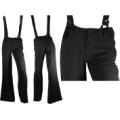 Missey/Juniors Suspender Dress Overalls - Black