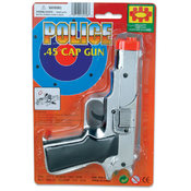 6.75" Chrome Plated Cap Pistol