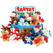 60 Piece Holiday Plush Toy Treasure Chest