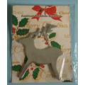 Aluminum Christmas Ornament Reindeer