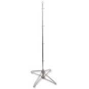 (chrome) 4-tier Spinner Base &amp; Pole Set