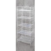 (black) 5-tier Adjustable Merchandiser