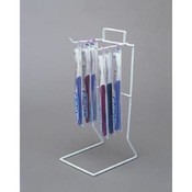 (white) 2 Peg - 11 1 / 4" H Counter Rack