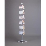 (white) 24 Pocket Combo Card Spinner