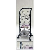(black) 3-tier Newspaper Merchandiser