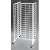 (black) Slatgrid I-merchandiser