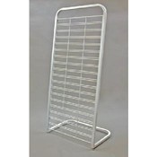 (white)Slatgrid Kickback Merch Displayer
