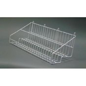 White) 27 1 / 2" Grid 2-tier Basket