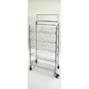 (white) Rolling Bakery Merchandiser