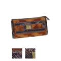 Je Veux Velvet Handbag with Snake Skin Trim