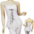 Plus Size Fashion Spaghetti Strap Corset Style Top