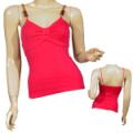 Ladies Sleeveless V-Neck Bow Tie Style Top