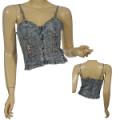 Ladies Fashion Sweetheart Shaped Sleeveless Top