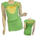Ladies Fashion Round Basic Neck Sleeved Top