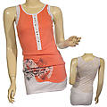 Ladies Fashion Round Basic Neck Sleeveless Top