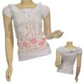 Ladies Fashion Boat Neck Ruffled Neckline Top