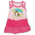 Girls Fashion Dress W/Flowers And Girl Imprint