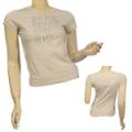 Ladies Fashion Cap Sleeve Basic Tee Top