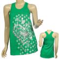 Ladies Fashion Sleeveless Racer Back Top
