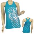 Ladies Fashion Sleeveless Racer Back Top