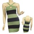 Ladies Fashion Knit Halter Style Slim Fitted Dress
