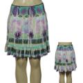 Ladies Fashion Flowy Above The Knee Mini Skirt
