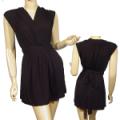 Ladies Fashion Sleeveless V-Neck Wrap Dress