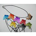 Ladies Fashion Shell Butterfly Pendant