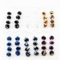 Ladies Fashion 10Mm Crystal Drop Earrings