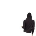 Ladies Plus Size Long Sleeve Hooded Jacket