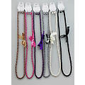 31" Pearl With Matching Ribbon Necklace Set