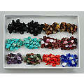 Ladies Fashion Gem Stone Seed Bead Ring