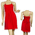 Ladies Fashion Spaghetti Strap Empire Waist Dress